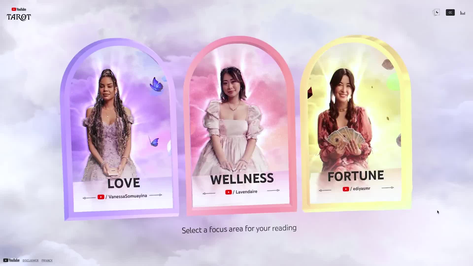 YouTube — Tarot with YouTube